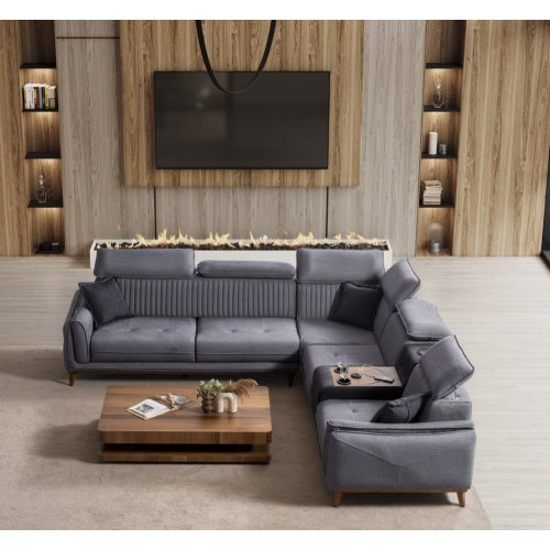 Bukle Köşe Koltuk Takımı