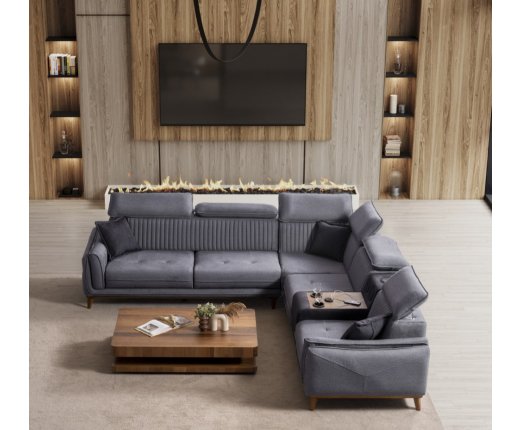 Bukle Köşe Koltuk Takımı