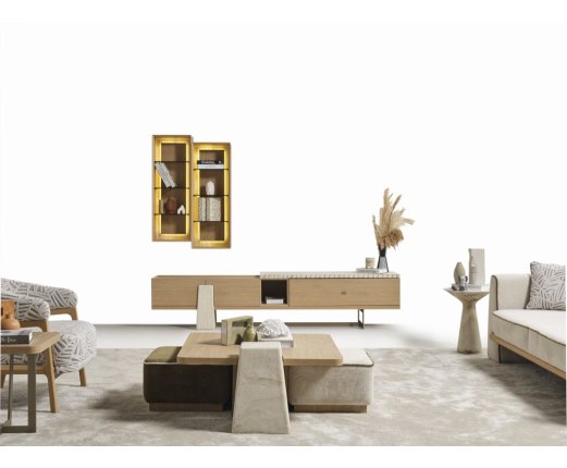 Alice Puf ve Sehpa Takımı