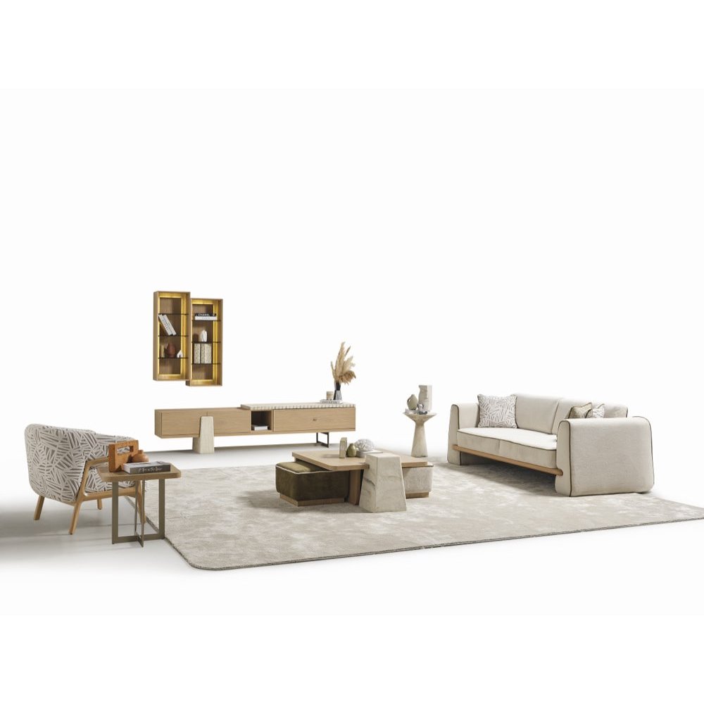 Alice Puf ve Sehpa Takımı