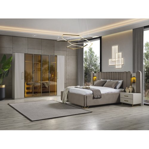 Gold-Black Lisa Yatak Odası