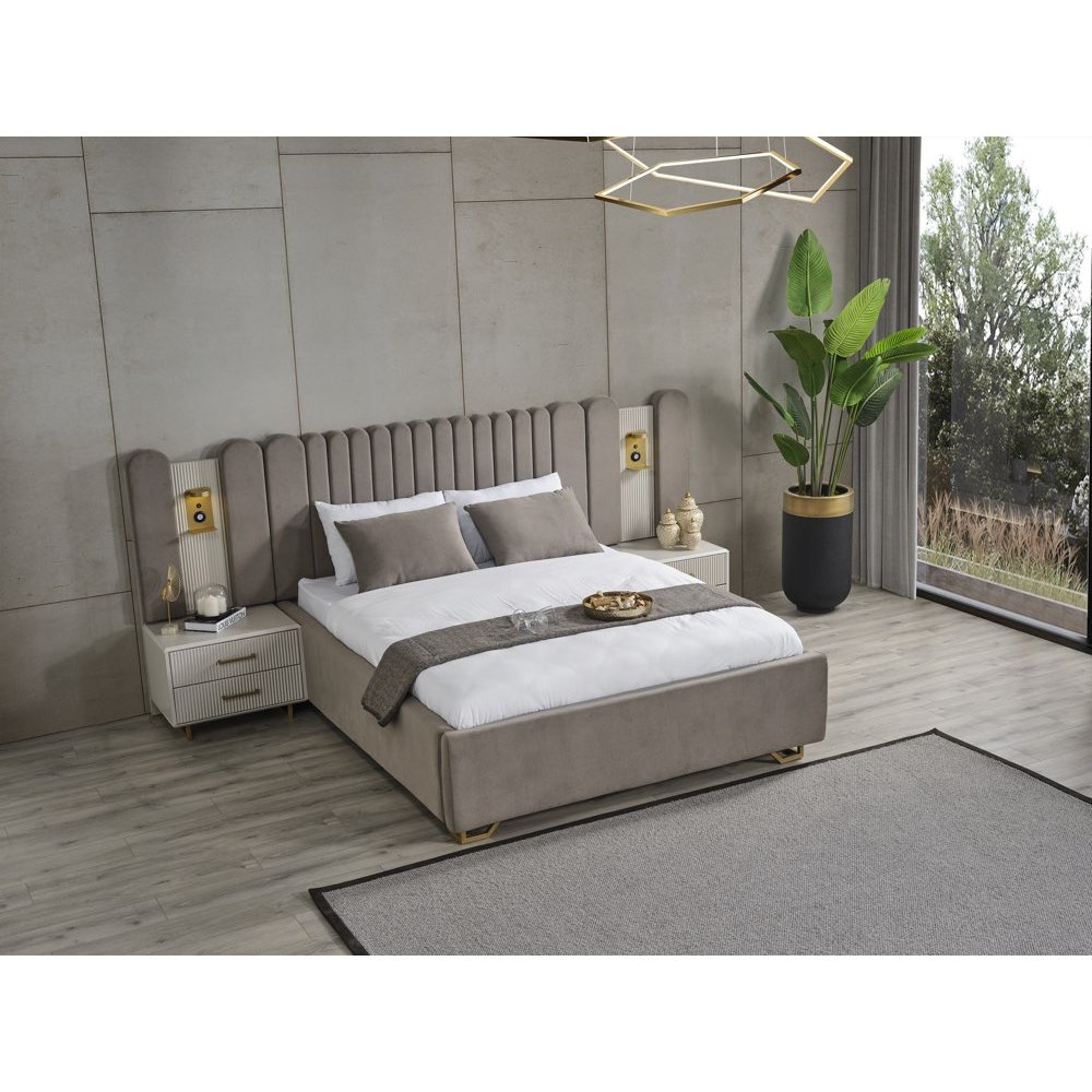 Gold-Black Lisa Yatak Odası